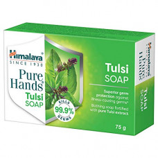 Deals, Discounts & Offers on Beauty Care - Himalaya Pure Hands Tulsi Soap, Superior Germ Protection, Grad 1 Soap 7% TFM, 75 g, Pack of 6
