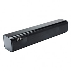 Deals, Discounts & Offers on Electronics - pTron Fusion Evo 10W Wireless Bluetooth 5.0 Mini Soundbar, 10Hrs Playback, Immersive Stereo Sound, Multiple Play Modes Aux/TF Card/USB Drive, Builtin Mic,1200mAh Battery & Integrated Controls (Black)