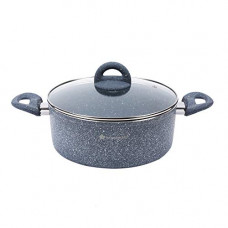 Deals, Discounts & Offers on Cookware - [Rs. 162 Back] Wonderchef Granite Non-Stick Casserole, Induction Bottom, Grey