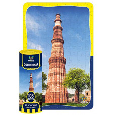 Deals, Discounts & Offers on  - Webby Qutub Minar Jigsaw Puzzle, 108 Pieces