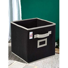 Deals, Discounts & Offers on  - Fun Homes Non Woven Fabric Foldable Large Size Storage Cube Toy, Books, Shoes Storage Box with Handle