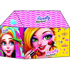 Deals, Discounts & Offers on  - Beauty Salon Fun Tent House with LED Lights,Indoor-Outdoor Set For Kids (95*72*102 cm) (Beauty Salon Tent)