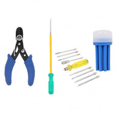 Deals, Discounts & Offers on Hand Tools - Suzec Johnson Electrician Tool Kit Wire Stripping Plier & Two in One Screw Driver & Screwdriver Set with Neon Bulb