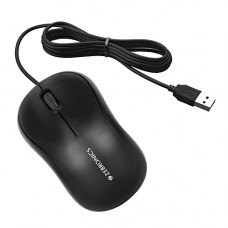 Deals, Discounts & Offers on  - Zebronics Zeb-Comfort Wired USB Mouse, 3-Button, 1000 DPI Optical Sensor, Plug & Play, For Windows/Mac