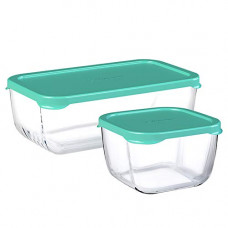 Deals, Discounts & Offers on  - Pasabahce SNOWBOX (96881) Food Container 1200+275