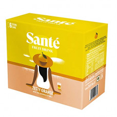 Deals, Discounts & Offers on  - Sante Zesty Orange Fruit Drink 250ml (Pack of 6)