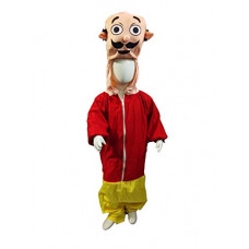 Deals, Discounts & Offers on  - [Size 7 - 8YRS] BookMyCostume Motu Cartoon Character Jumpsuit Dress Kids Costume 7-8 Years
