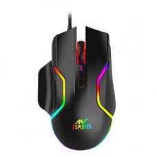Deals, Discounts & Offers on Laptops - (Renewed) Ant Esports GM320 Optical Gaming Mouse RGB, 8 Programmable Buttons, 7200 DPI Adjustable, Comfortable Grip Ergonomic Wired Gaming Mice