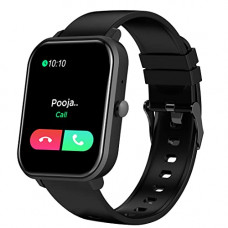 Deals, Discounts & Offers on Mobile Accessories - pTron Force X11 Bluetooth Calling Smartwatch (Black)