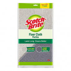 Deals, Discounts & Offers on Home Improvement - Scotch-Brite Floor Cleaning Cloth Pocha - Set of 2 Pcs (Pack of 3)