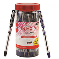 Deals, Discounts & Offers on Stationery - Cello Pinpoint Ballpen Jar (Pack of 25 Pens in Blue and Black ink)