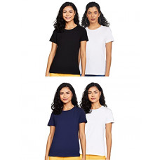 Deals, Discounts & Offers on Women - [Size M] Amazon Brand - Symbol Women's Regular T-Shirt