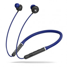 Deals, Discounts & Offers on Headphones - Boult Audio ProBass X1-Air Wireless in Ear Neckband Earphone with Mic (Blue)
