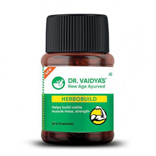 Deals, Discounts & Offers on  - DR. VAIDYA'S new age ayurveda Herbobuild 30 capsules