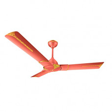 Deals, Discounts & Offers on  - Luminous Jaipur Ghoomar 1200mm Designer Ceiling Fan For Home and Office with BEE 3-Star Rating and 40% Energy Saving (Rose Gold) (F05JAIGHORGD)