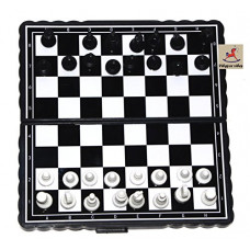 Deals, Discounts & Offers on Toys & Games - Vibgyor Vibes Folding Pocket Magnetic Chess Board For All Ages (Multicolor)
