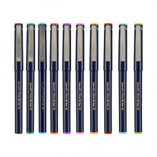Deals, Discounts & Offers on Stationery - Luxor Finewriter Assorted color (Pack of 10 Pen)