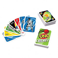 Deals, Discounts & Offers on Toys & Games - Mattel UNO Cricket Card Game, Multicolor