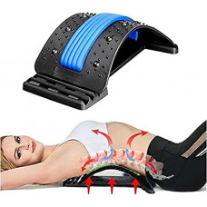 Deals, Discounts & Offers on  - Maleka Back Massage Magic Stretcher Back Support Lumbar Spine Massager Relaxation Spine Pain Fitness Tools