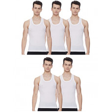 Deals, Discounts & Offers on Men - [Size 12-13Y] Lux Cozi Men's Cotton Vest (Pack of 5)