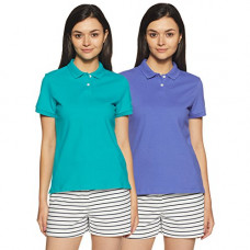 Deals, Discounts & Offers on Women - [Size S] Amazon Brand - Symbol Women's Regular Polo Shirt