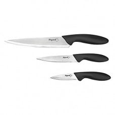 Deals, Discounts & Offers on  -  Pigeon by Stovekraft Stainless Steel Kitchen Knives Set, 3-Pieces, Multicolor
