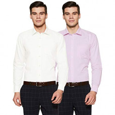 Deals, Discounts & Offers on Men - [Size 39, 40] Amazon Brand - Symbol Men's Regular Fit Shirt