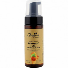 Deals, Discounts & Offers on Beauty Care - Globus Naturals Turmeric Tulsi Acne control Foaming Face wash, 150 ml