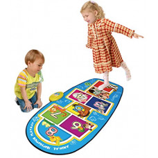 Deals, Discounts & Offers on  - Popsugar Step-on and Dance Musical Carpet with Songs and Lights, Multicolor