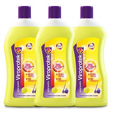 Deals, Discounts & Offers on  - Asian Paints Viroprotek Ultra Disinfectant Floor Cleaner Liquid (Citrus), Kills 99.9% Germs*  500ml Bottle (Pack of 3)