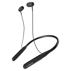 Deals, Discounts & Offers on Headphones - Hammer Sting 2.0 Ear Phone, Wireless Neckband, Made in India Up to 50 Hours Battery Backup Fast Charging Powerful Vibrations for Notification Memory Card for Music Mic