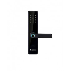Deals, Discounts & Offers on Home Improvement - Valencia- Bella Smart Door Lock with Fingerprint, RFID, PIN Access & Manual Key Access, Black(Free Installation), Glass Finish
