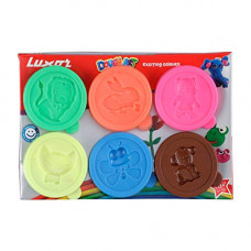Deals, Discounts & Offers on Stationery - Luxor : Modelling Dough - Pack of 6 (150gm)