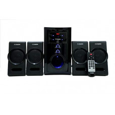 Deals, Discounts & Offers on Electronics - Ziox ZX 701 75 Watt 4.1 Channel USB Multimedia Speaker (Black)