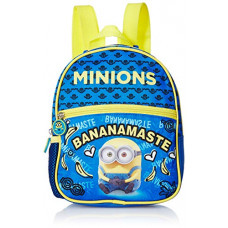 Deals, Discounts & Offers on  - Minions Polyester 21 cms Blue School Backpack (MBE-MIN313)