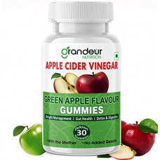 Deals, Discounts & Offers on  - Grandeur Apple Cider Vinegar Gummies For Weight Management With Mother For Better Digestion, Detox & Immunity | With Vitamin B12 | No Gelatin | 30 Gummies | Fat Burner |