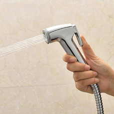 Deals, Discounts & Offers on Home Improvement - INDOROX Make in India Toilet Jet Spray Health Faucet (Faucets(Silver): Head only)