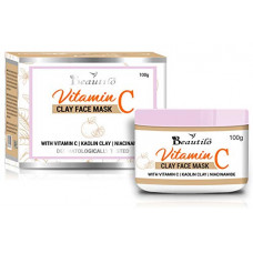 Deals, Discounts & Offers on Beauty Care - Beautilo Vitamin C Face Mask With Vitamin C, Kaolin Clay & Niacinamide For Skin Illumination, 100 g