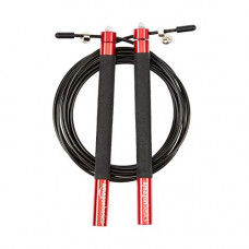 Deals, Discounts & Offers on Accessories - AmazonBasics Aluminum and Grip Speed Jump Rope, Red