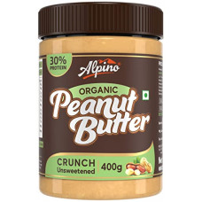 Deals, Discounts & Offers on  - Alpino Organic Natural Peanut Butter Crunch 400 G