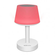 Deals, Discounts & Offers on Electronics - Portronics iLUMI, a Portable LED Lamp with Bluetooth Speaker (White)