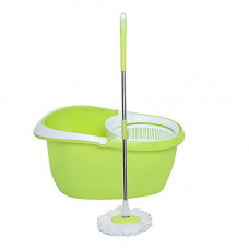 Deals, Discounts & Offers on Home Improvement - Frestol plastic Mop +1 Refill+Rod - Lemon