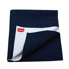 Deals, Discounts & Offers on Baby Care - LuvLap Instadry Extra Absorbent Dry Sheet/Bed Protector - Navy Blue, 0m+ - Large 100 x 140cm