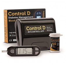 Deals, Discounts & Offers on  - Control D Blood Glucose Monitor (Pack of 50 Strips, Black)