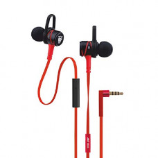 Deals, Discounts & Offers on Headphones - Ant Audio Wave 506 Wired in Ear Headset with Mic - Red