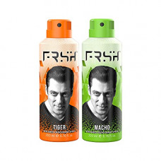 Deals, Discounts & Offers on Beauty Care - Frsh By Salman Khan-Perfumed Deodorant Body Spray- Pack Of 2 (Tiger & Macho)