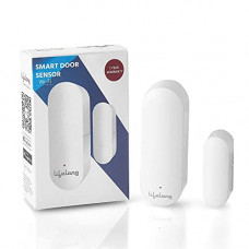 Deals, Discounts & Offers on Home Improvement - Lifelong Smart Window and Door Sensor - Compatible with Lifelong Smart Home App (White, Home Automation Feature)