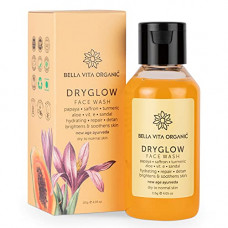 Deals, Discounts & Offers on Beauty Care - Bella Vita Organic DryGlow Natural Face Wash For Dry Skin With Papaya, Saffron, Turmeric, Aloe, Brightening & Hydrating Sulfate Paraben Free