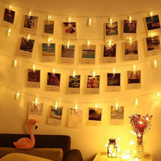 Deals, Discounts & Offers on  - Desidiya  20 Photo Clip LED String Lights For Photo Hanging, Birthday, Festival, Wedding, Party