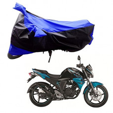 Deals, Discounts & Offers on Accessories - Adroitz Bike Body Cover For Yamaha FZ (Blue and Black)
